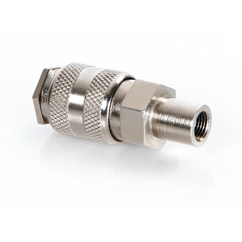Air connector with quick - with,