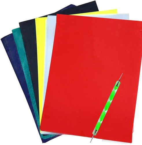 Sheets multicolor carbon - 50,