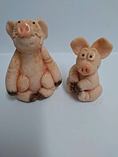 Vintage Piggin Ornaments Pig