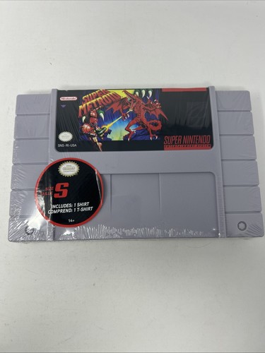 Thinkgeek super metroid snes - super,