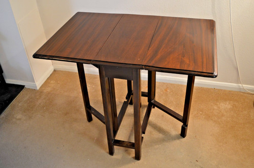 Vintage 1940s gate leg drop - gate,