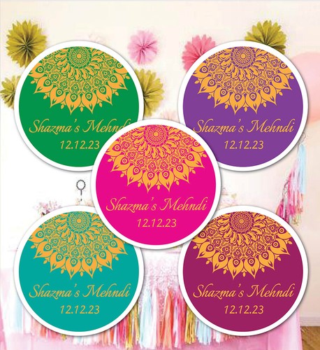 Glossy personalised wedding - glossy,
