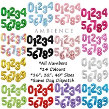 Number Balloon 16" 32" 40"
