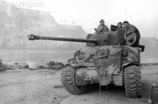 British Sherman Tank at the