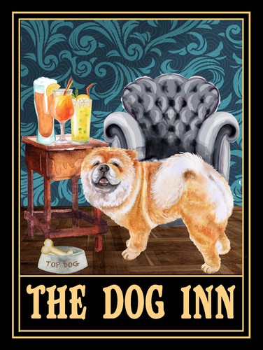 Chow the dog - inn, metal