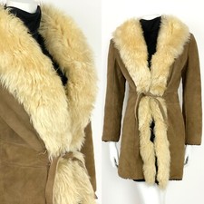 VINTAGE 60s 70s BROWN CREAM