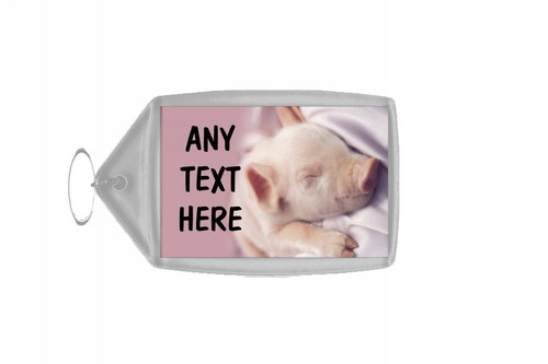 Pink piglet personalised - piglet,