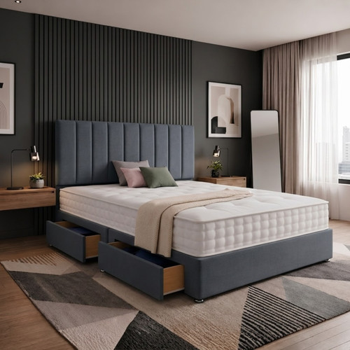 Reinforced divan bed memory - divan,
