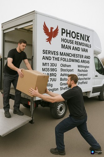 Man and van hire - van,