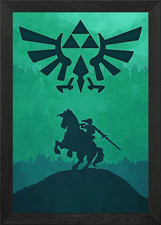 The Legend Of Zelda Framed Wall Art Poster Canvas Print Picture