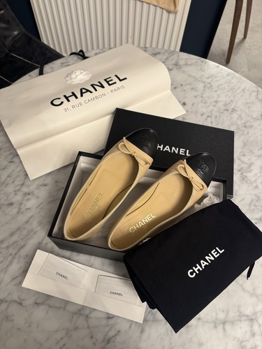 Chanel beige black - beige/black, cap