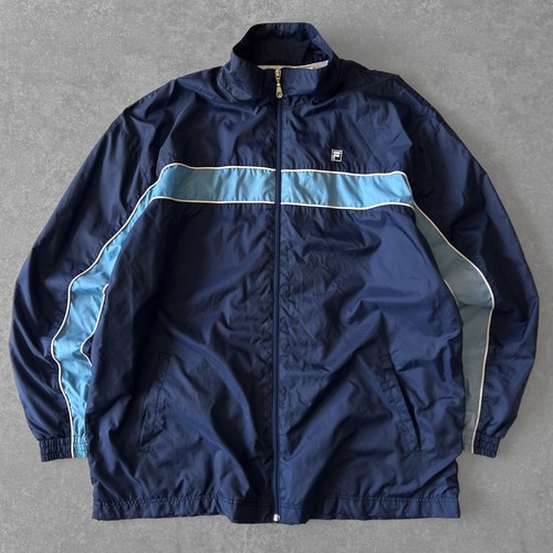 Vintage fila navy colorblock - vintage,