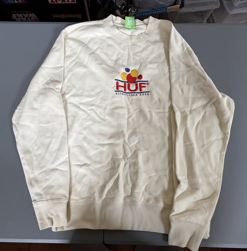 Huf fun sweatshirt - sweatshirt, beige
