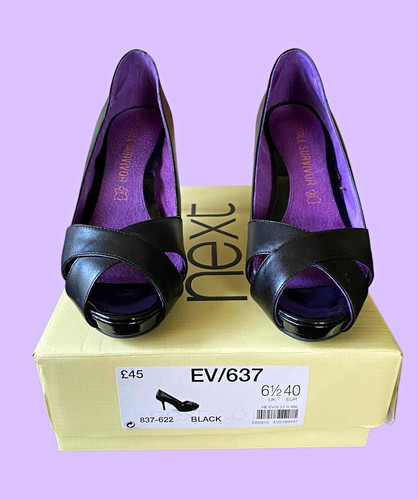 Next black peep toe - peep,