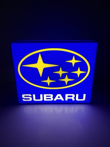 Subaru light box gift - subaru,
