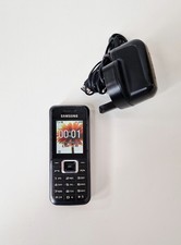 Samsung E2100B Black Unlocked Bluetooth FM Mobile Phone In Very Good Condition