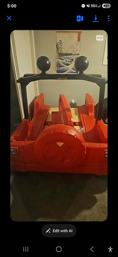 Little tikes jeep bed works - little,