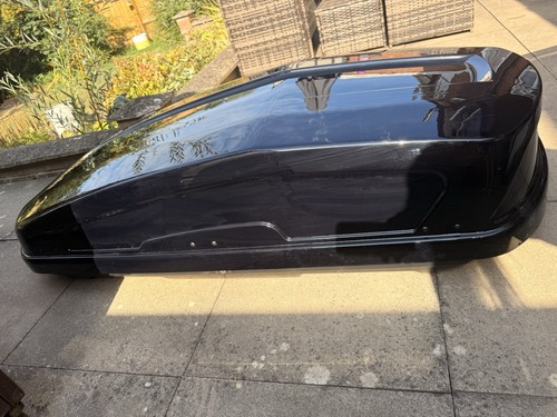 Halfords roof box 470l - box,