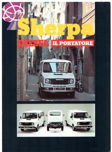 Leyland sherpa diesel - sherpa, 1979