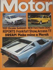 Motor 24/9/1977 featuring