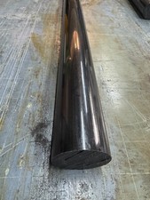 Black HDPE Round Bar / Rod - 1m Long x 50mm Diameter