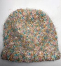 Luxury Mohair Handknit Hat