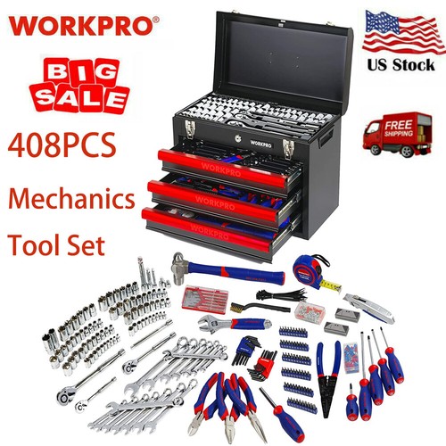 Workpro 408 piece drawer - workpro,