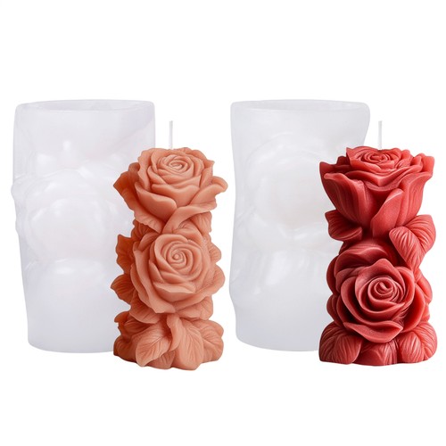 1pc rose flowers - 1pc, 3d