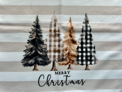 Christmas tea towel - towel, of