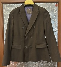 Zara Kids Boys Blazer Suit Coat Black Wool Blend Easter Special Occasion 13 14