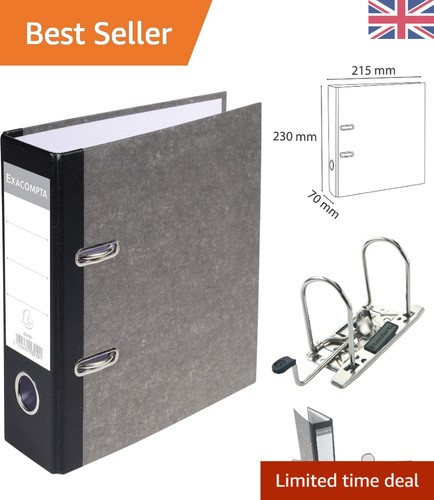 Lever arch file marbled - lever,