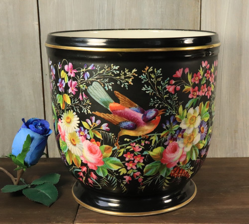 Antique large hand painted - antique,