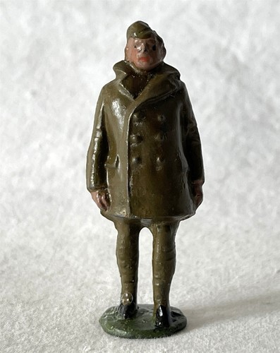 Vintage painted toy soldier - vintage,
