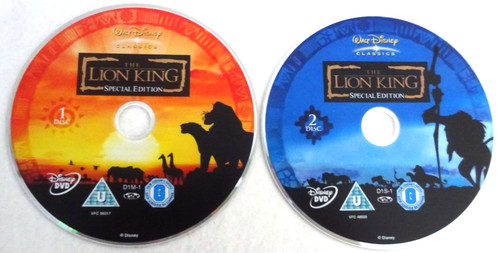 The lion king dvd - lion,
