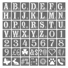 4 Inch Plastic Large Letter