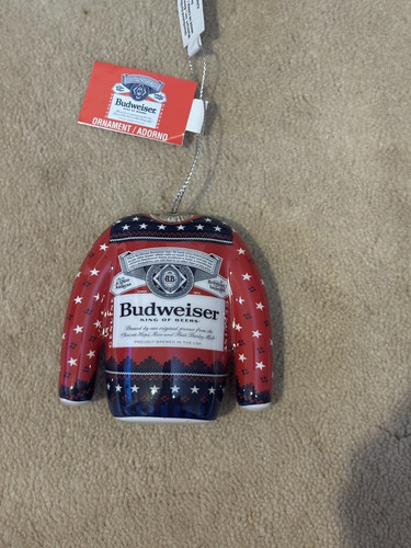 New budweiser ugly sweater - budweiser,