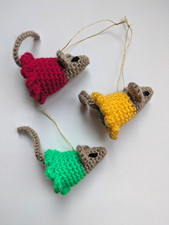 x3 Handmade Crochet Amigurumi