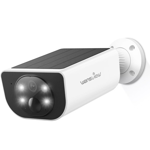 Wansview 3mp wireless solar - wireless,