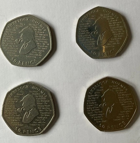 2019 50p coin - featuring, sir
