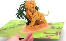 Tiger 3D Pop-Up Card –