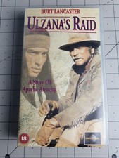 Ulzanas Raid Burt Lancaster 1972 VHS Tape