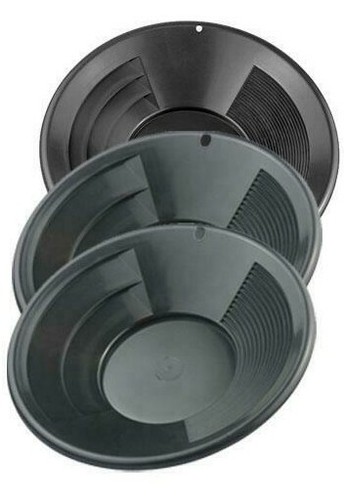 Black gold pan - 12", 8"