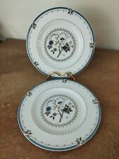 Set of Four Vintage, Royal Doulton 'Old Colony' 20.5cm Starter or Dessert Plates