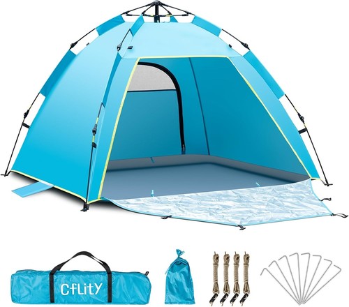 Luxurious pop beach tent - luxurious,