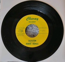 Northern Soul 45 - Robert Thomas - Salvation - Charay Records Repress.