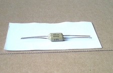 MULLARD MUSTARD C296 POLYESTER  CAPACITORS 10000pF 10nF 0.01uF 400V NOS X 2