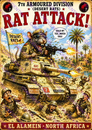 British desert rats alamein - el,