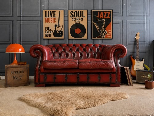 Vintage genuine blood red - vintage,