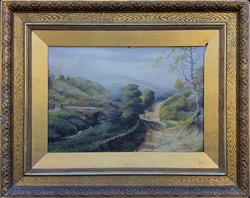 Victorian antique landscape - victorian,