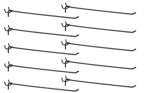 10pcs pegboard shelving hooks - 10pcs,